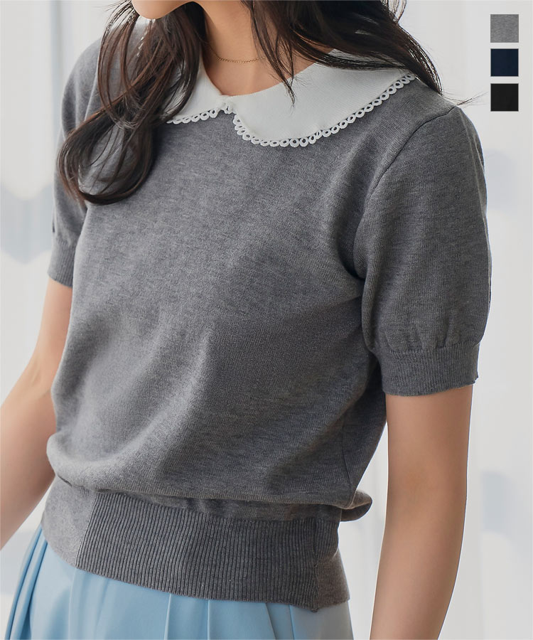 KOBE LETTUCE（神戸レタス） トップス レディース 40代 上品 半袖