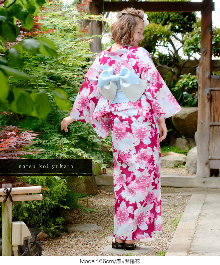 浴衣 レディース 花柄 浴衣単品 ゆかた 夏祭り まつり 花火大会 フリー