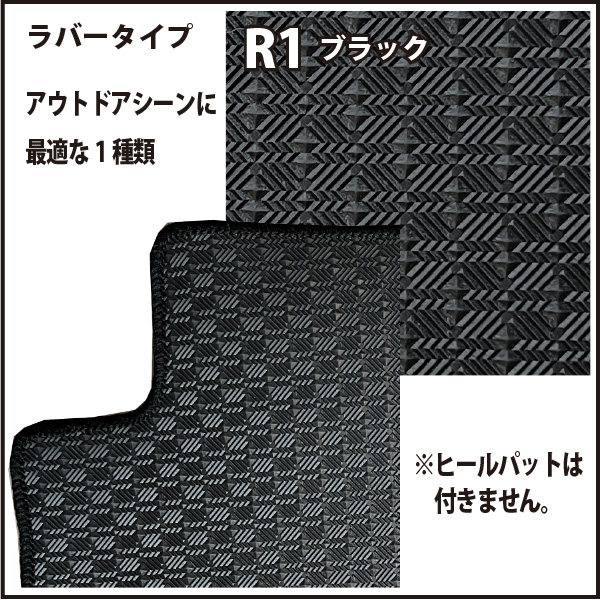 ホンダ　ZR-V (ZRV)　R5/4〜　RZ3・RZ4・RZ5・RZ6　フロアマット一式　ラゲッジマットセット可能　カーマット　防水　ラバータイプ｜kobemat｜02