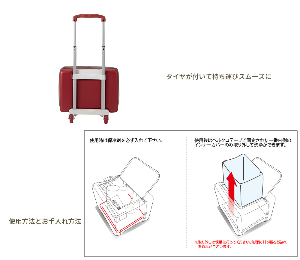 LOGOS ロゴス ハイパー氷点下・トローリークーラー-BA 81670101