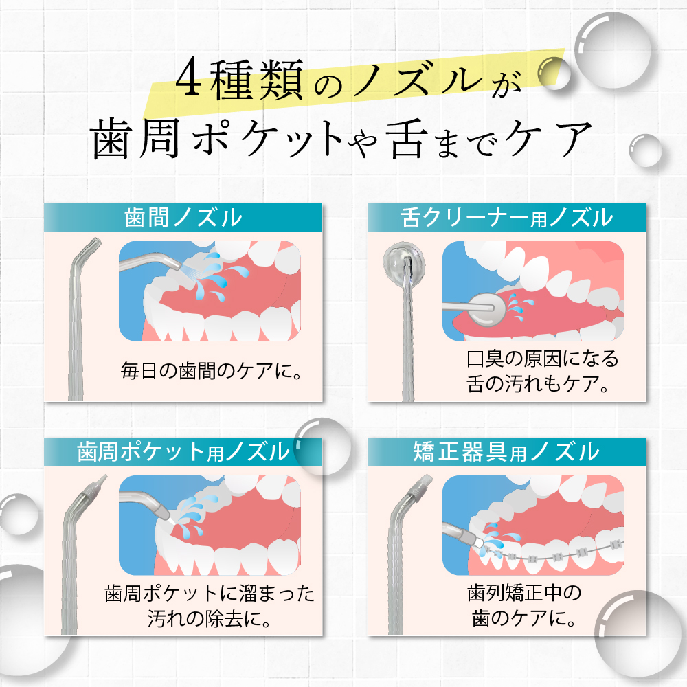 ポケッタブル口腔ケアマニュアル belulu オーラルケア 口腔洗浄機 口腔洗浄器 美ルル オーラル