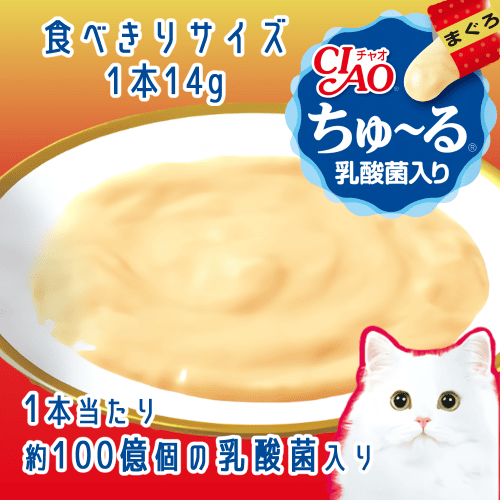 INABA ちゅ〜る ちゅーる チュール 猫 猫おやつ チャオちゅーる 乳酸菌