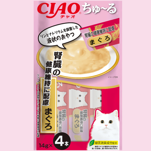 INABA ちゅ〜る ちゅーる チュール 猫 チャオちゅーる 腎臓ケア 3個