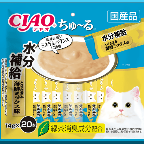Ciaoちゅーる下部尿路配慮 とりささみ海鮮ミックス 20本入×10袋 Amazon.co.jp: チャオ (CIAO) 猫用おやつ ちゅ~る 下部尿路配慮