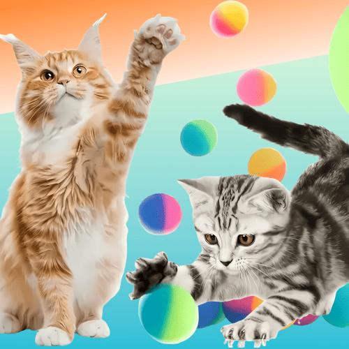 猫 おもちゃ 猫じゃらし 猫グッズ ゴムボール 運動 遊び 猫用品 ひとり
