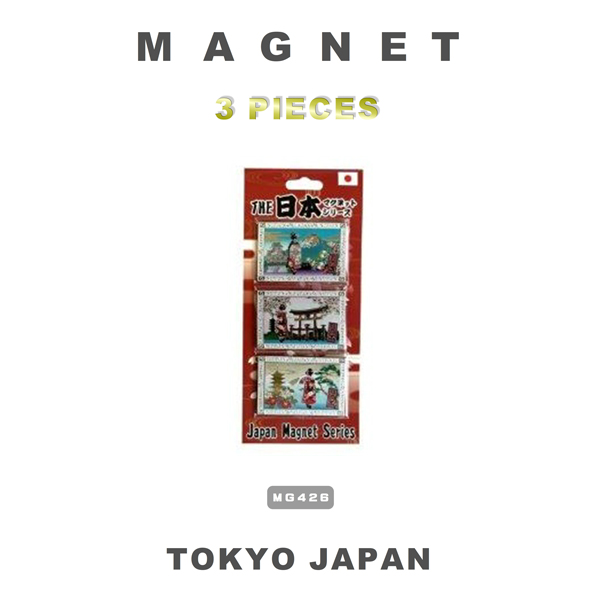 JAPAN3個マグネット 日本 JAPAN 3PIECES MAGNET 日本のお土産