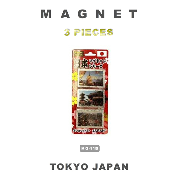 JAPAN3個マグネット 日本 JAPAN 3PIECES MAGNET 日本のお土産 日本風景