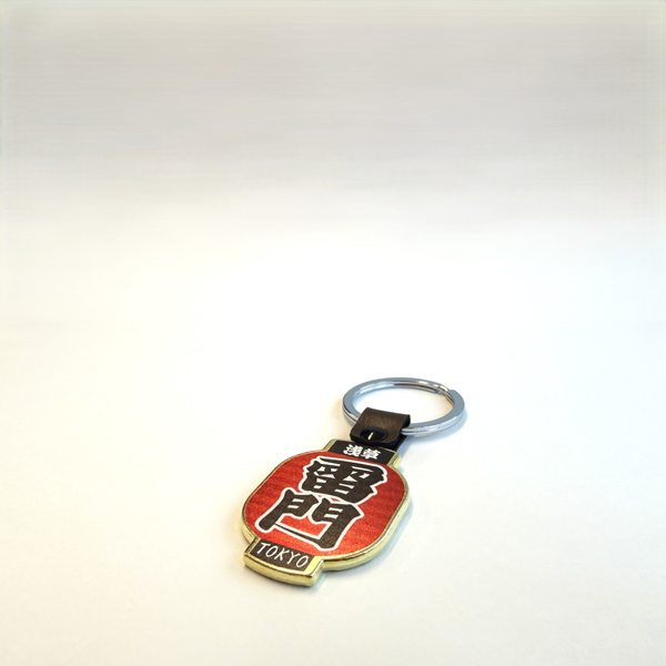 キーホルダー メタル提灯型 雷門、日本 KEY RING JAPAN 浅草 雷門 日本