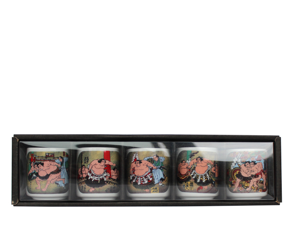 酒器 ミニぐいのみ5個セット JAPAN SAKE DRINKING SET 日本製 おちょこ