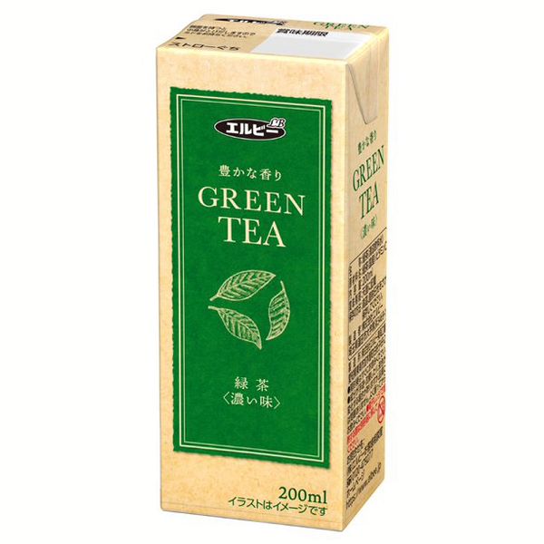 緑茶 200ml  60本 エルビー 代引不可 紙パック お茶 国産 国産茶葉｜kodawari-y｜02