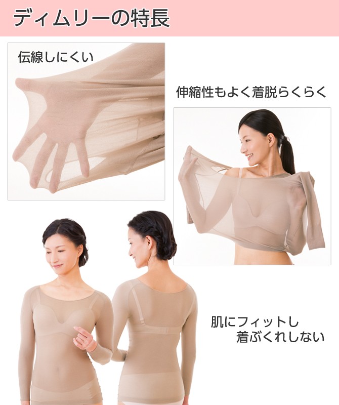 インナー 防寒 レディース 薄い 長袖 軽い あったか 着やせ 肌着