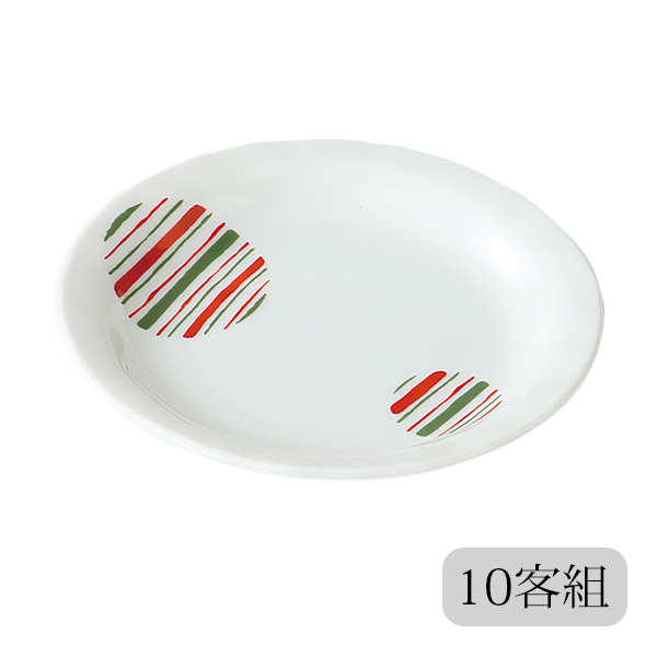 SAIKAI 小皿 ゆらぎ小皿 錦十草 10客組 47945小さい 皿 セット 磁器 