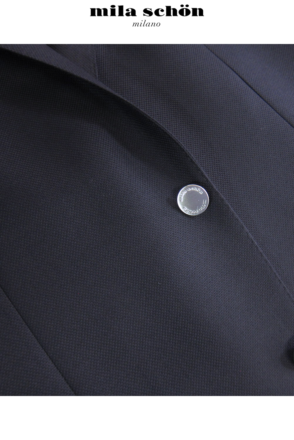 mila schon（ミラショーン） ジャケット 秋冬物 ネイビー ブレザー