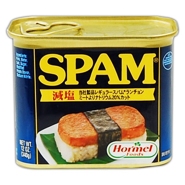 楽天市場】沖縄ホーメル うす塩スパム（SPAM）・ポーク