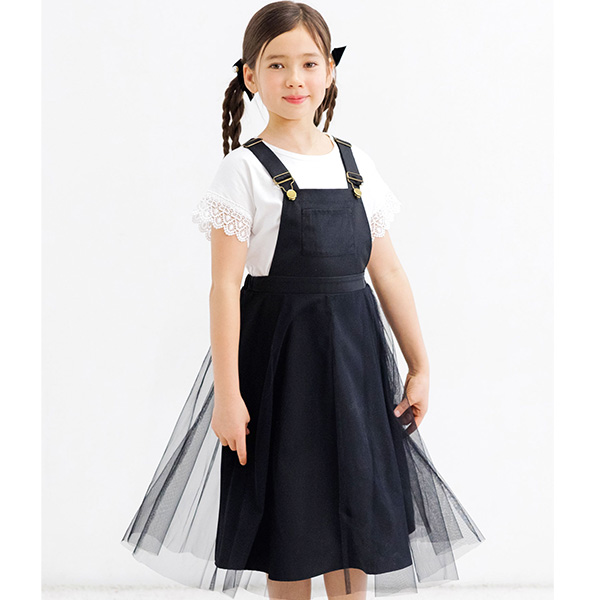 Bee des オールインワン キッズ オーバーオール サスペンダー