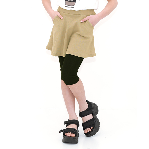 Bee des スカッツ キッズ スカート 女の子 レギンス 子供服 7分