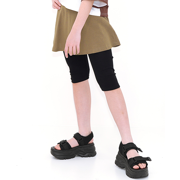 Bee des スカッツ キッズ スカート 女の子 レギンス 子供服 7分