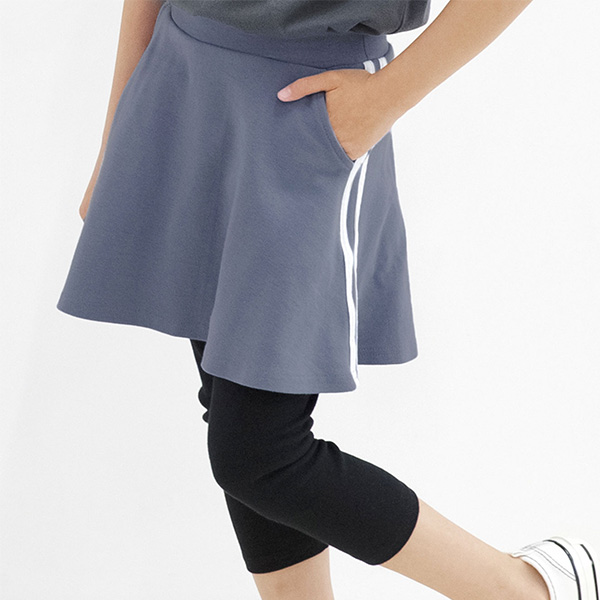 Bee des スカッツ キッズ スカート 子供服 3分丈 レギンス