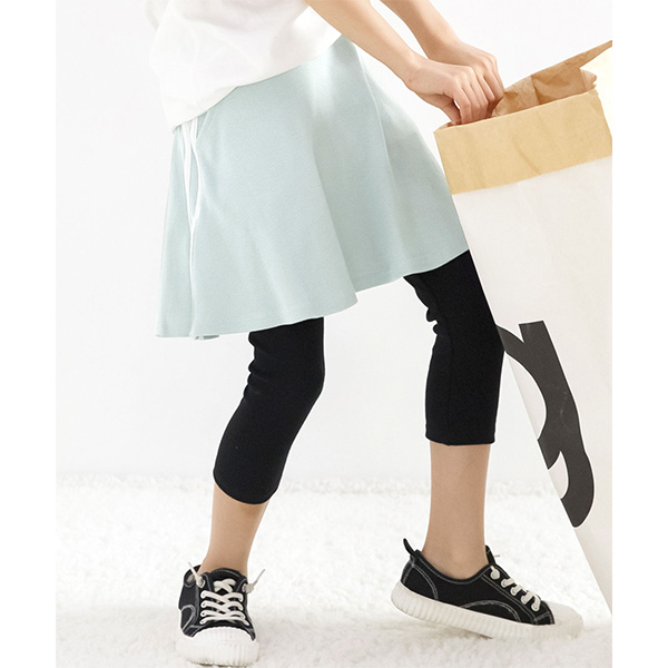 Bee des Bee 7分丈レギンス付きスカート スカッツ 子供服 キッズ
