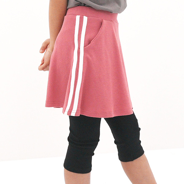 Bee des スカッツ キッズ スカート 子供服 7分丈 レギンス