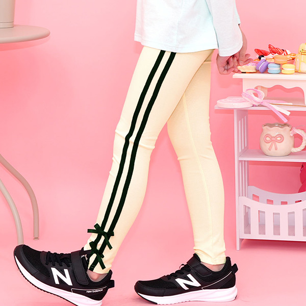 特別価格 Bee des レギンス キッズ 子供服 女の子 子供 リボン スパッツ 携帯電話・スマートフォンアクセサリ