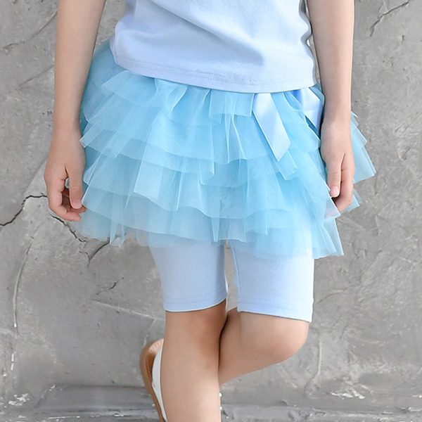 Bee des スカッツ キッズ スカート 子供服 3分丈 レギンス