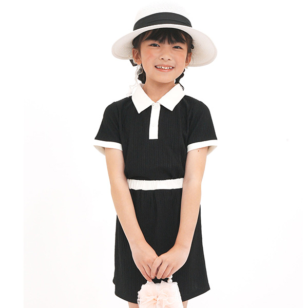 Bee des Bee 【最安値500円〜TIMESALE】 セットアップ 半袖ポロシャツ