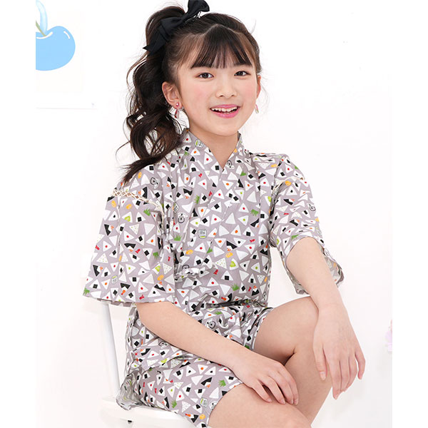 ロビ服 お祭り甚平 Bee des 【浴衣・甚平TIMESALE】 甚平 セット 男の子 女の子