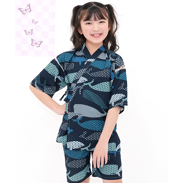 Bee des Bee 【浴衣TIMESALE】 甚平 2点セット セパレート