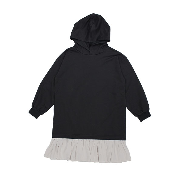 クーポンで40％OFF】パーカーワンピース 女の子 子供服 こども服