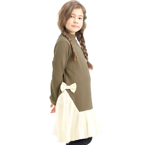 裏起毛 ワンピース 子供服 女の子 キッズ 子供 発表会 入学式 服 100 110 120 130 140 150 | Bee des Bee | 11