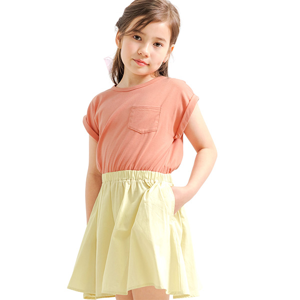 Bee des ワンピース 子供服 キッズ 女の子 tシャツ スカート