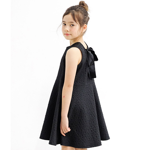 【クーポンで70%OFF】ワンピース キッズ 子供服 女の子 ノースリーブ セレモニー 結婚式 発表会 100 110 120 130 140 150 | Bee des Bee | 01