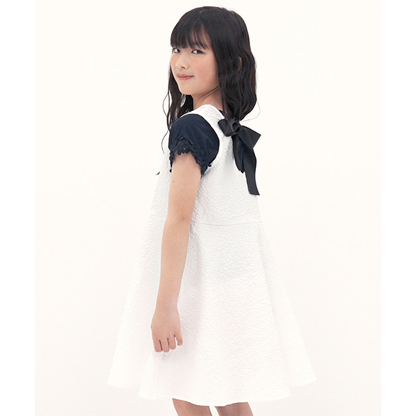【クーポンで70%OFF】ワンピース キッズ 子供服 女の子 ノースリーブ セレモニー 結婚式 発表会 100 110 120 130 140 150 | Bee des Bee | 02