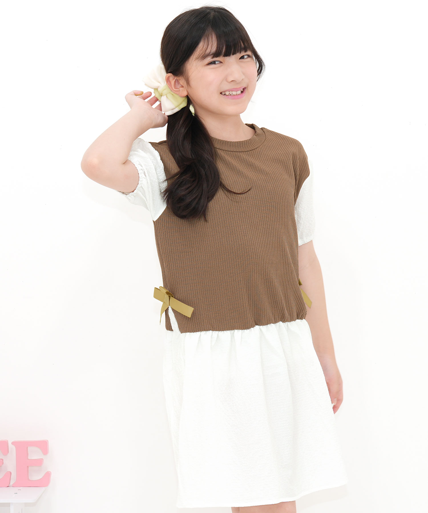Bee des Bee 【クーポンで60％OFF】 ワンピース 半袖 子供服 キッズ