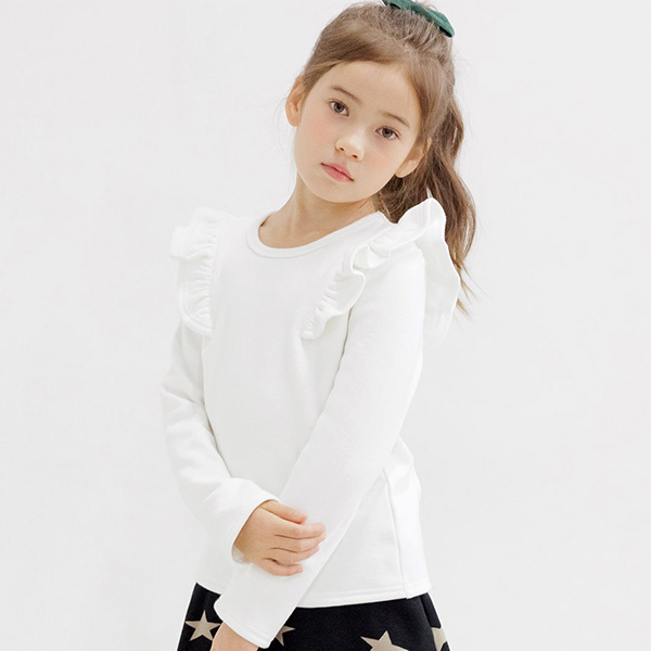 裏起毛トップス キッズ 女の子 子供服 tシャツ フォーマル 卒園式 発表会 90 100 110 120 130 140 150 | Bee des Bee | 18