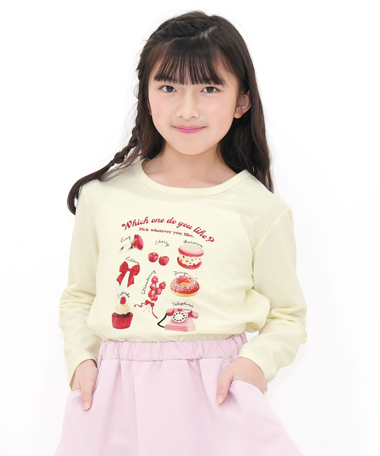 Bee des Bee 【クーポンで25％OFF】 プリントTシャツ 綿100％ トップス