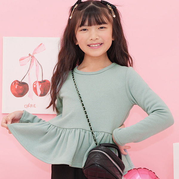 Bee des トレーナー 裏起毛 tシャツ キッズ 女の子 子供服