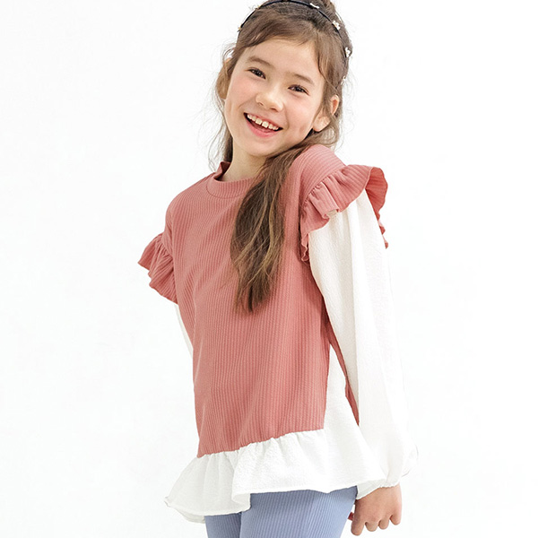 長袖　 子供服　女の子　100cm 105cm 13点まとめ売り Bee des Bee 重ね着風トップス 長袖 子供服 キッズ ジュニア 女の子