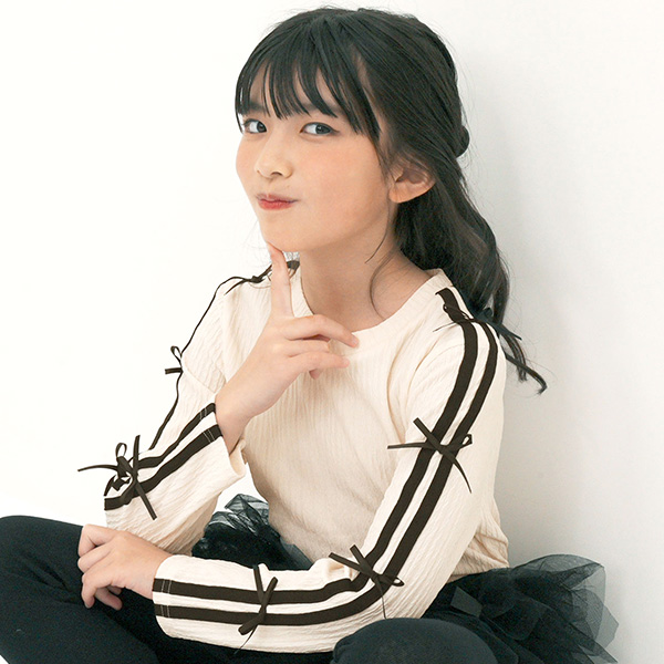 Bee des トップス 子供服 キッズ 女の子 長袖 通園 通学 100 110