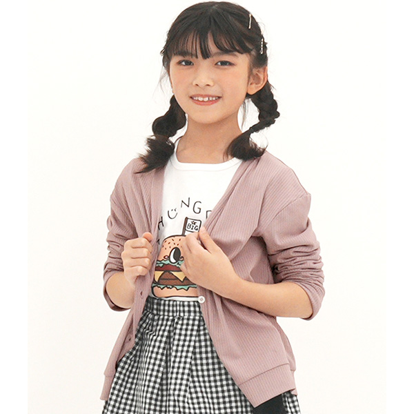Bee des カーディガン 子供服 キッズ 女の子 トップス ニット