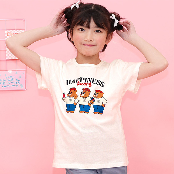 トップス 女の子 男の子 キッズ 子供服 Tシャツ プリントTシャツ 綿100％ 100 110 120 130 140 150 半袖 【今だけ10％OFF】 | Bee des Bee | 29