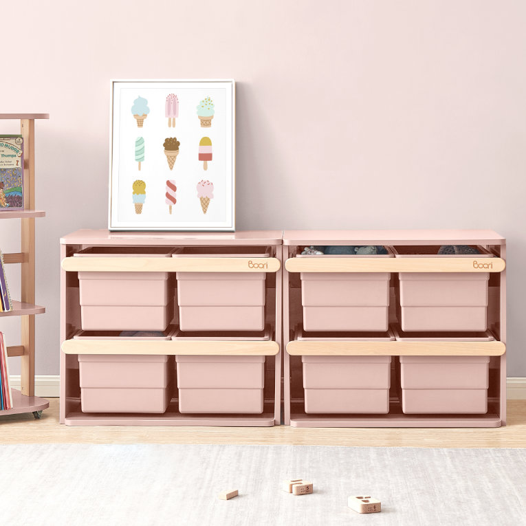 ティディ トイキャビネット BK-TITC 子供用 おもちゃ 収納 おしゃれ