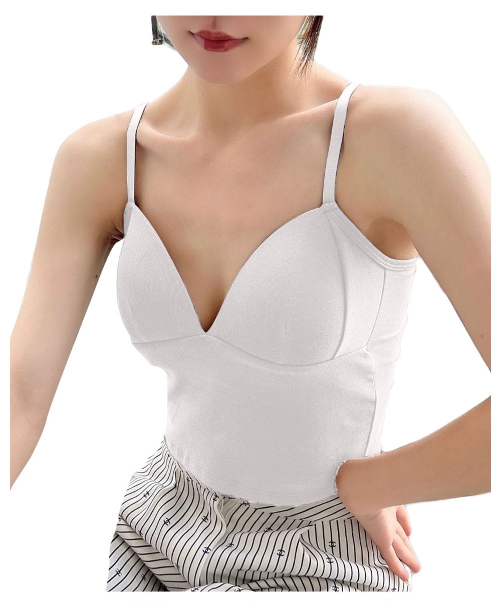 KOEISTORE ノンワイヤーブラ レディース 春 夏 春夏 黒 白