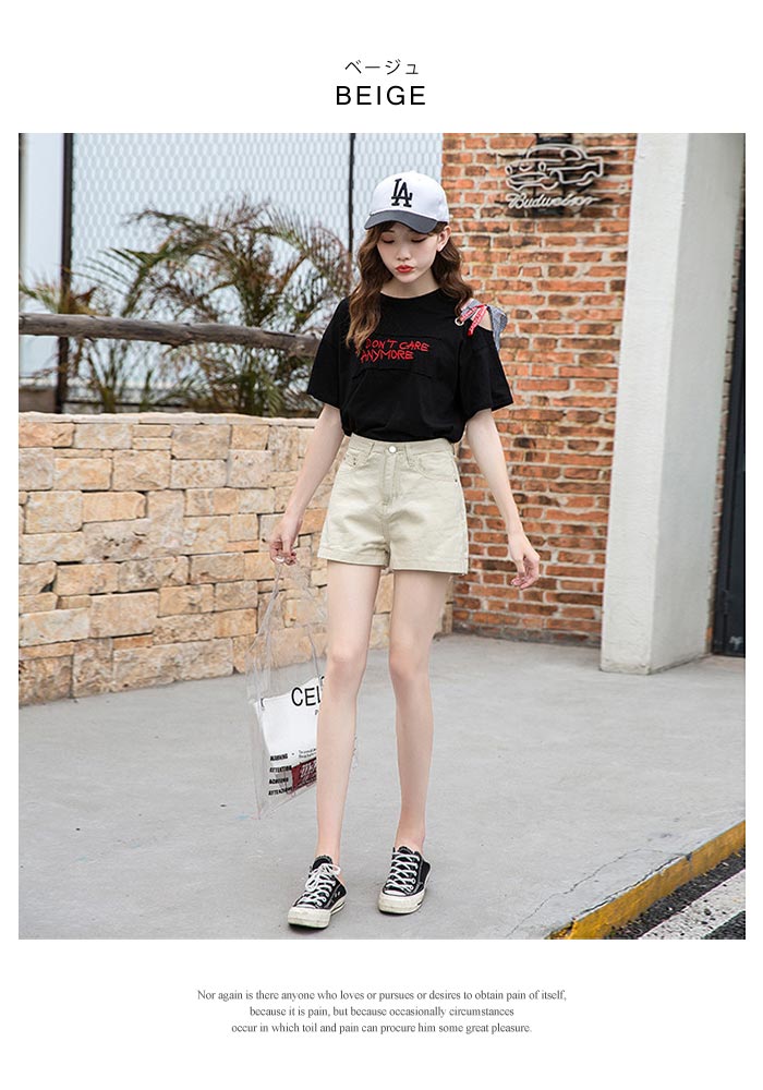 KOEISTORE ショートパンツ レディース 春 夏 春夏 黒 短パン KOEISTORE ショートパンツ レディース 春 夏 春夏 黒 短パン