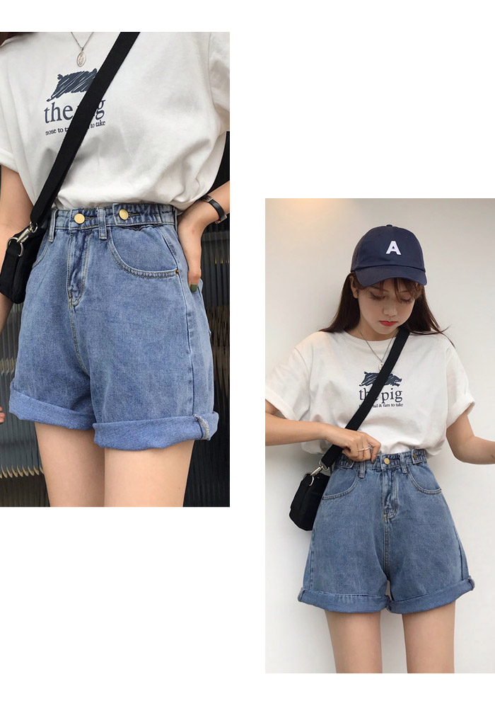 KOEISTORE デニム レディース 春 夏 春夏 ショートパンツ 短パン