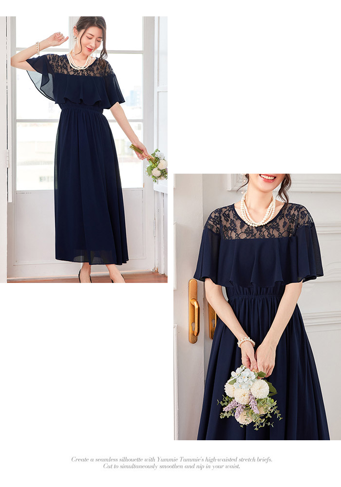 KOEISTORE パーティードレス レディース 春 夏 春夏 紺 結婚式
