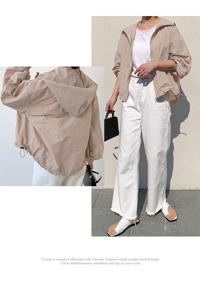 KOEISTORE パーカー レディース 春 夏 春夏 黒 白 マウンテン