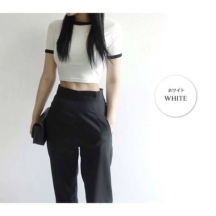 KOEISTORE トップス レディース 半袖 春 夏 春夏 黒 白