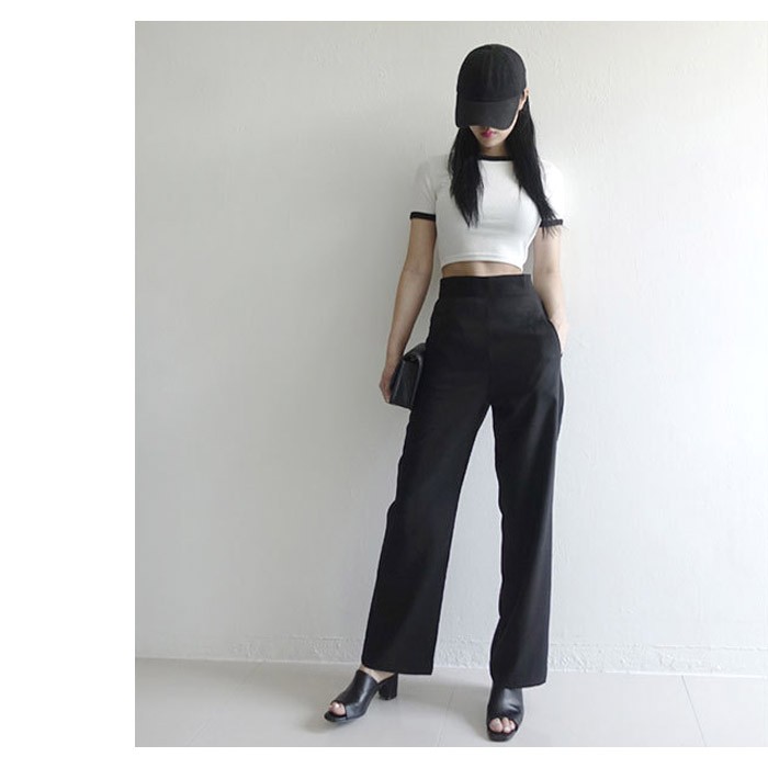 KOEISTORE トップス レディース 半袖 秋 冬 秋冬 黒 白 カットソー